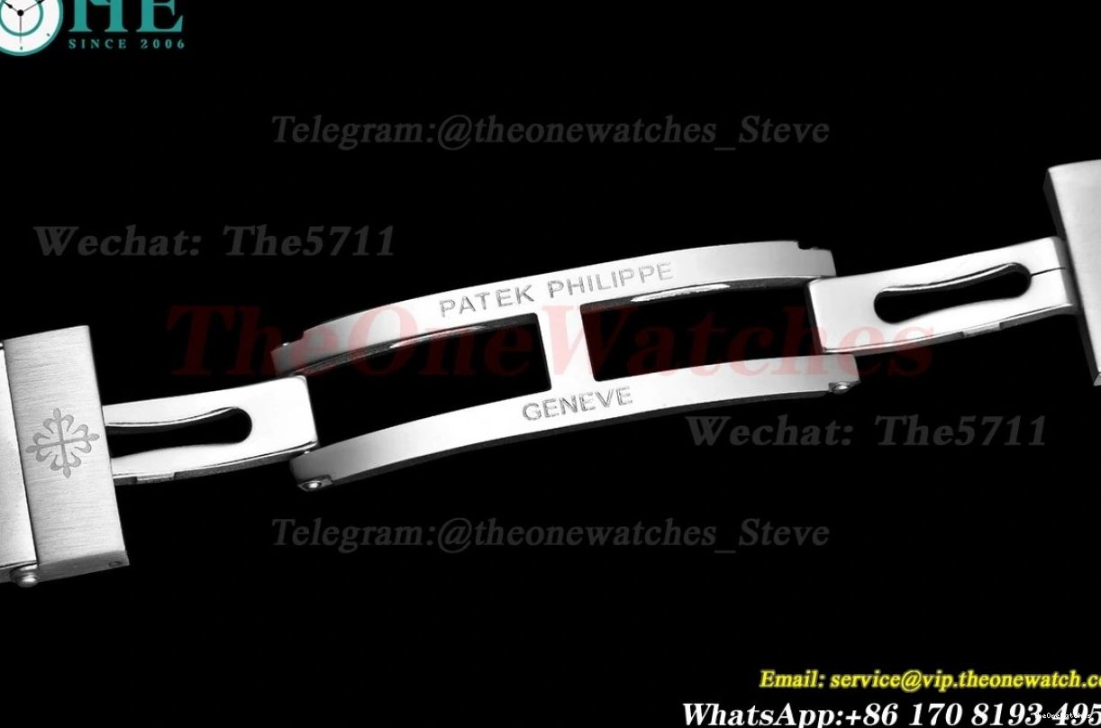 SS MY8215 Nautilus 5711 40mm SS GDF Dial White 0123